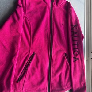 Nautica Hot Pink Fleece Jacket